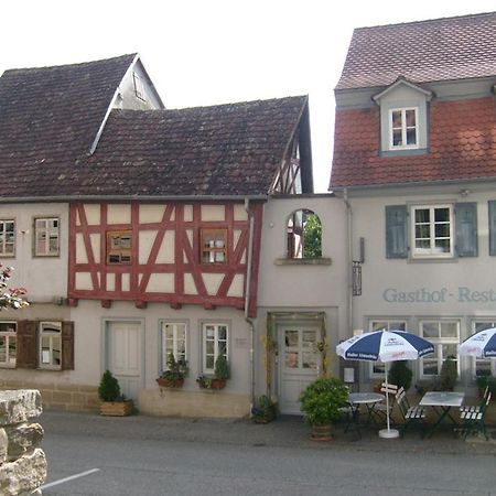 Gasthof Blauer Bock Schwaebisch Hall Luaran gambar