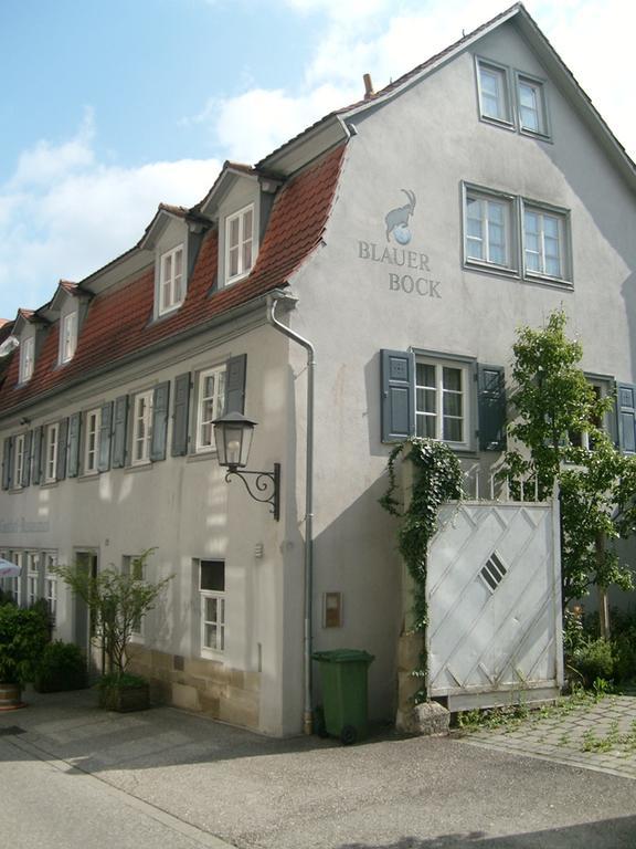 Gasthof Blauer Bock Schwaebisch Hall Luaran gambar